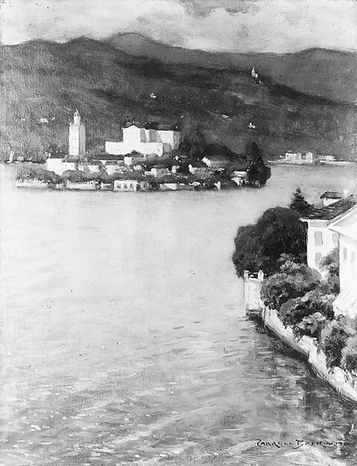 Lake of Orta by J. Carroll Beckwith