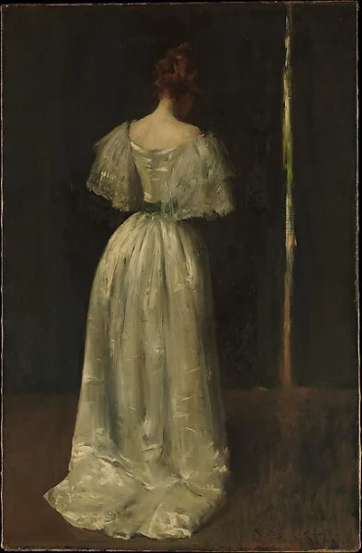 Seventeenth Century Lady by William Merritt Chase