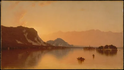 Isola Bella in Lago Maggiore by Sanford Robinson Gifford