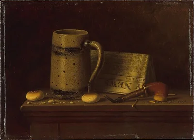 New York Daily News by William Michael Harnett