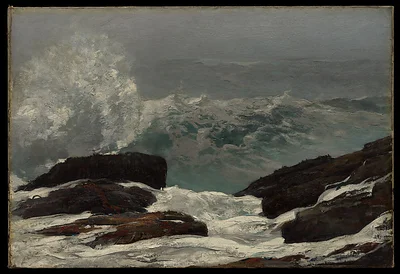 Maine Coast by Winslow Homer