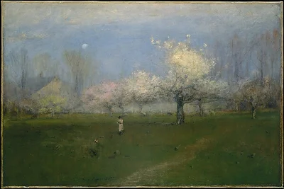 Spring Blossoms, Montclair, New Jersey by George Inness