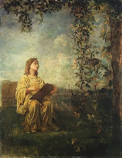 The Muse of Painting by John La Farge
