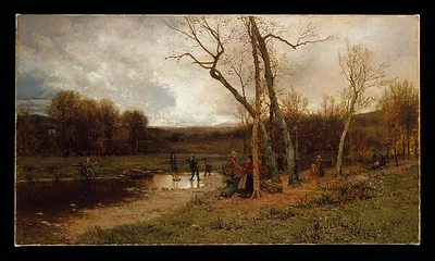 Saturday Afternoon by Jervis McEntee