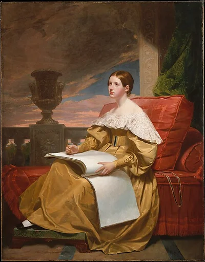 Susan Walker Morse (The Muse) by Samuel F. B. Morse