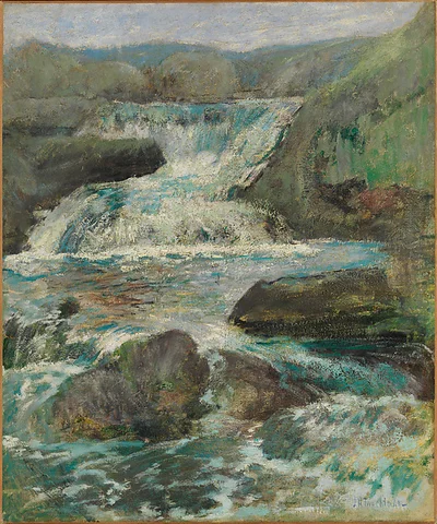Horseneck Falls by John Henry Twachtman
