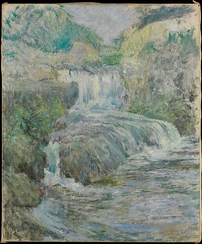 Waterfall by John Henry Twachtman