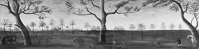 Hunting Scene by Unknown Artist