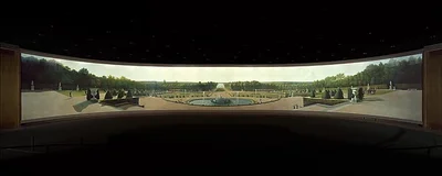 Panoramic View of the Palace and Gardens of Versailles by John Vanderlyn