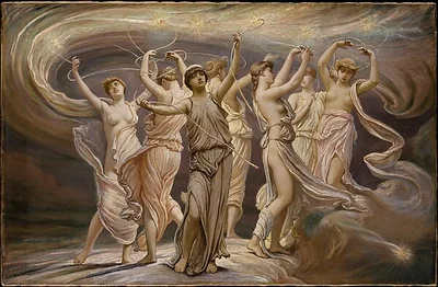 The Pleiades by Elihu Vedder