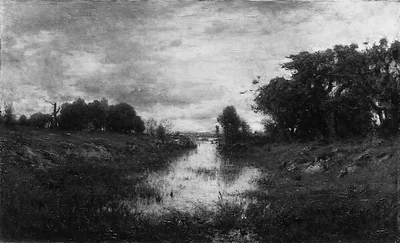 Glimpse of the Sea by Alexander H. Wyant