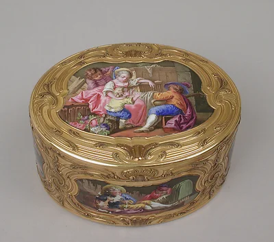 Snuffbox by Jean-Charles-Simphorien Dubos