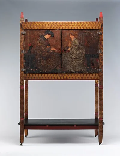 The Backgammon Players by Philip Webb