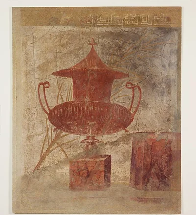 Wall painting fragment from the peristyle of the Villa of P. Fannius Synistor at Boscoreale by Unknown Artist