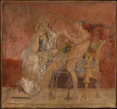 Wall painting from Room H of the Villa of P. Fannius Synistor at Boscoreale by Unknown Artist