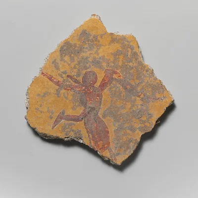 Wall painting fragment by Unknown Artist