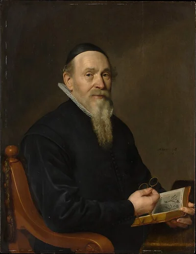 Portrait of a Man, Possibly a Botanist by David Bailly