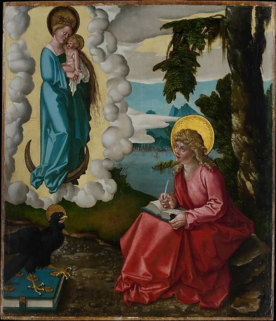 Saint John on Patmos by Hans Baldung (called Hans Baldung Grien)