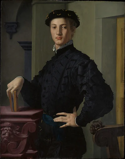 Portrait of a Young Man by Bronzino (Agnolo di Cosimo di Mariano)