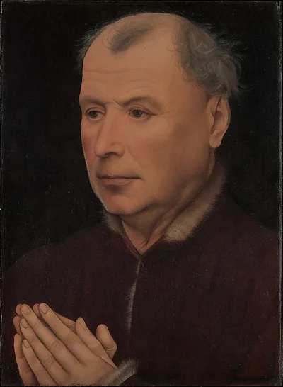 Man in Prayer by Rogier van der Weyden