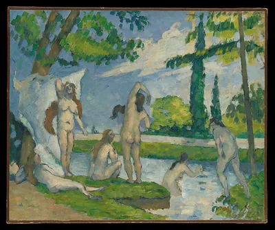 Bathers by Paul Cézanne