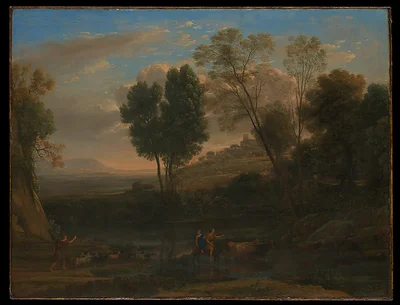Sunrise by Claude Lorrain (Claude Gellée)