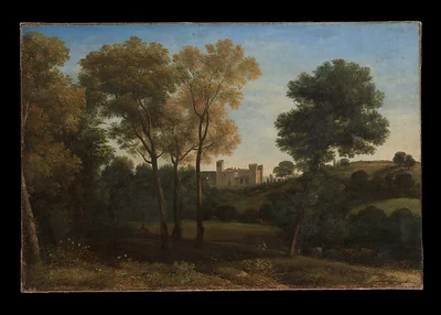 View of La Crescenza by Claude Lorrain (Claude Gellée)