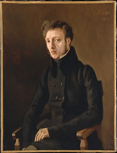 Toussaint Lemaistre (1807/8–1888) by Camille Corot