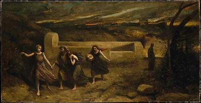 The Burning of Sodom (formerly "The Destruction of Sodom") by Camille Corot