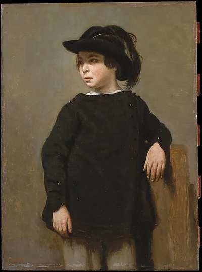Portrait of a Child by Camille Corot