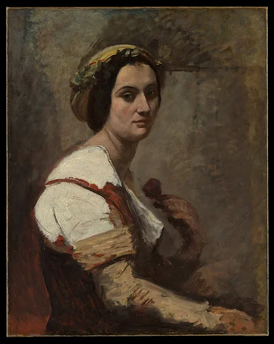 Sibylle by Camille Corot