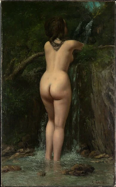 The Source by Gustave Courbet
