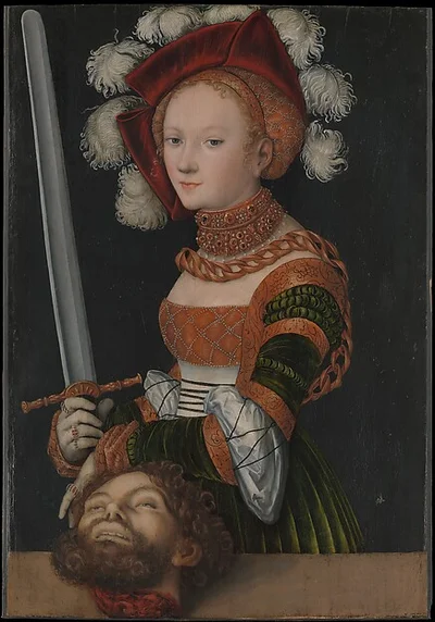 Judith with the Head of Holofernes by Lucas Cranach the Elder