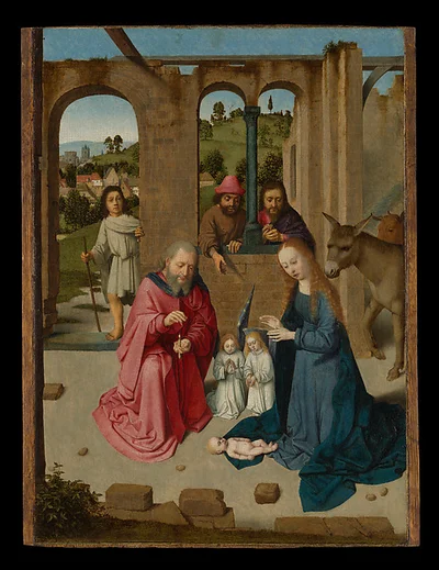The Nativity by Gerard David
