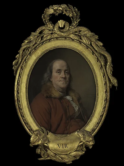 Benjamin Franklin (1706–1790) by Joseph Siffred Duplessis