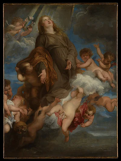 Saint Rosalie Interceding for the Plague-stricken of Palermo by Anthony van Dyck