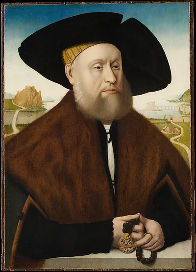 Heinrich(?) vom Rhein zum Mohren (1477–1536) by Conrad Faber von Creuznach