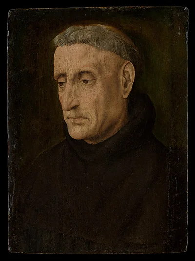A Benedictine Monk by Hugo van der Goes