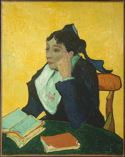 L'Arlésienne: Madame Joseph-Michel Ginoux (Marie Julien, 1848–1911) by Vincent van Gogh