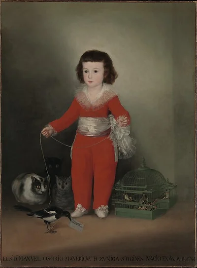 Manuel Osorio Manrique de Zuñiga (1784–1792) by Goya (Francisco de Goya y Lucientes)
