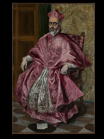 Cardinal Fernando Niño de Guevara (1541–1609) by El Greco (Domenikos Theotokopoulos)