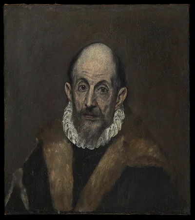 Portrait of an Old Man by El Greco (Domenikos Theotokopoulos)
