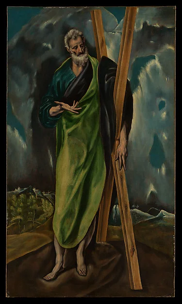 Saint Andrew by El Greco (Domenikos Theotokopoulos)