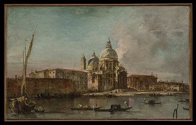 Santa Maria della Salute by Francesco Guardi