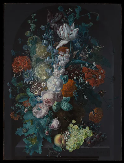 A Vase of Flowers by Margareta Haverman