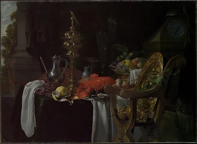 Still Life: A Banqueting Scene by Jan Davidsz de Heem