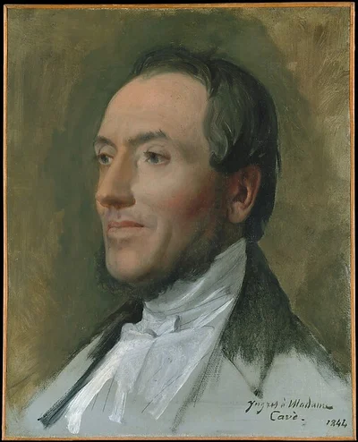 Edmond Cavé (1794–1852) by Jean Auguste Dominique Ingres
