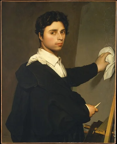 Ingres (1780–1867) as a Young Man by Laurence-Augustine Jubé Héquet (Madame Héquet)
