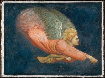 Two Angels by North Italian Painter (Verona?)