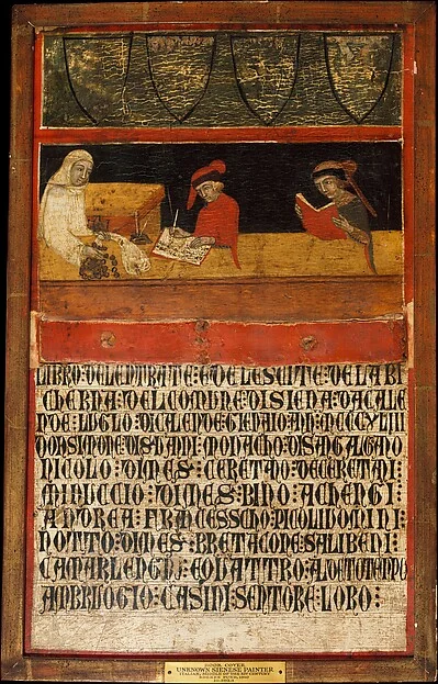 Book Cover by Italian (Sienese) Painter